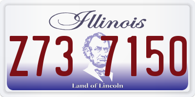 IL license plate Z737150