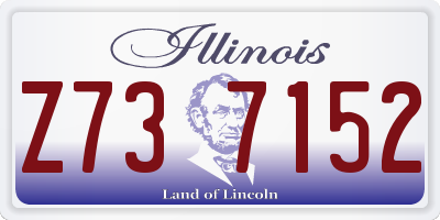 IL license plate Z737152