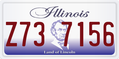 IL license plate Z737156