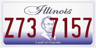 IL license plate Z737157