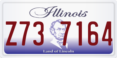 IL license plate Z737164