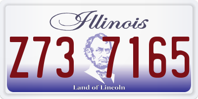 IL license plate Z737165