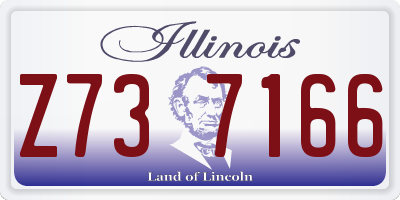 IL license plate Z737166