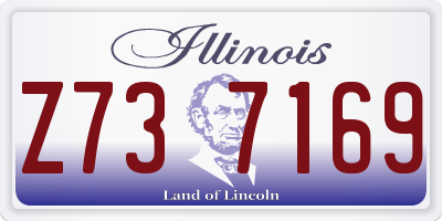 IL license plate Z737169