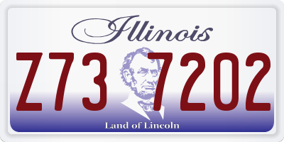 IL license plate Z737202