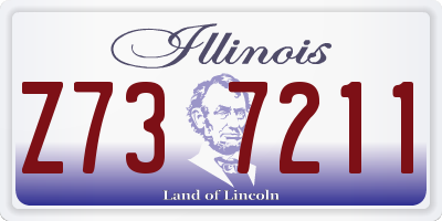 IL license plate Z737211