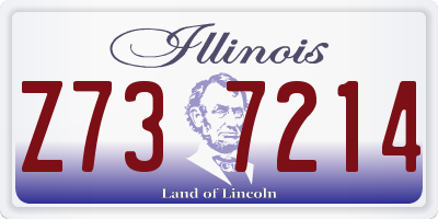 IL license plate Z737214