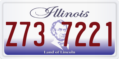 IL license plate Z737221