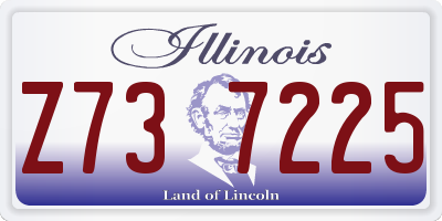 IL license plate Z737225