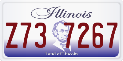 IL license plate Z737267