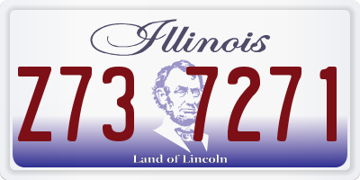 IL license plate Z737271