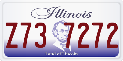 IL license plate Z737272
