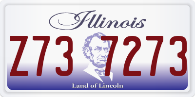 IL license plate Z737273