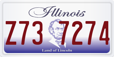 IL license plate Z737274