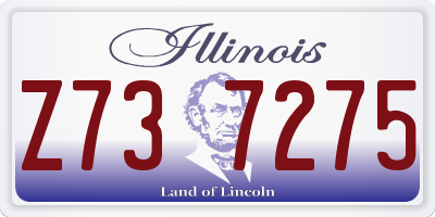 IL license plate Z737275