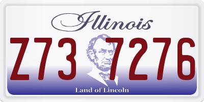 IL license plate Z737276