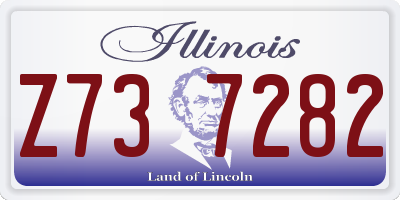 IL license plate Z737282