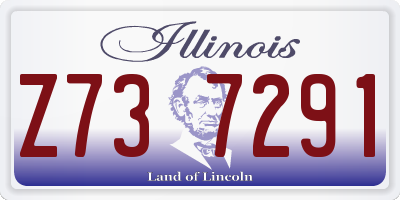 IL license plate Z737291