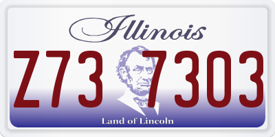 IL license plate Z737303