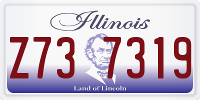 IL license plate Z737319