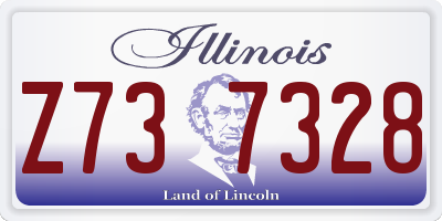IL license plate Z737328