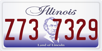 IL license plate Z737329