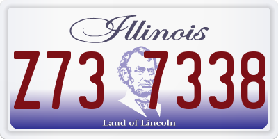 IL license plate Z737338
