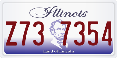 IL license plate Z737354