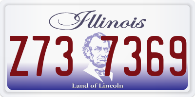 IL license plate Z737369