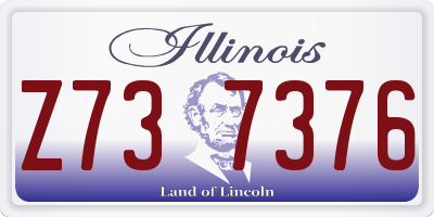 IL license plate Z737376