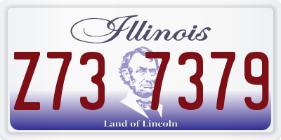IL license plate Z737379