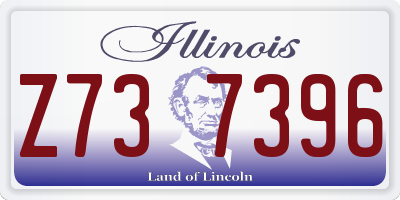 IL license plate Z737396
