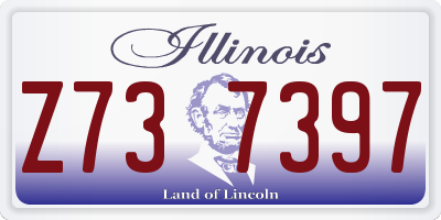 IL license plate Z737397