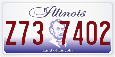 IL license plate Z737402