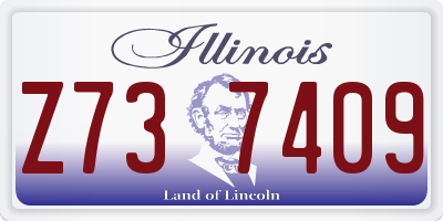 IL license plate Z737409
