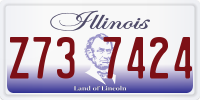 IL license plate Z737424