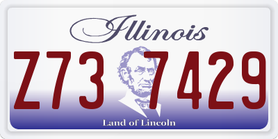 IL license plate Z737429