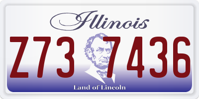 IL license plate Z737436