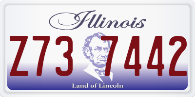 IL license plate Z737442
