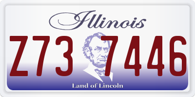 IL license plate Z737446
