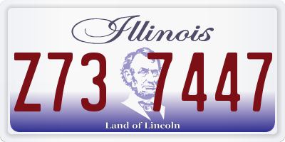 IL license plate Z737447