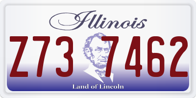 IL license plate Z737462