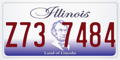 IL license plate Z737484