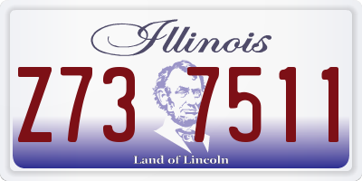IL license plate Z737511