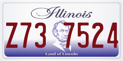 IL license plate Z737524