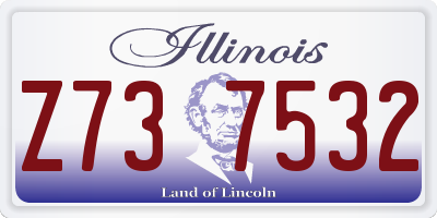 IL license plate Z737532