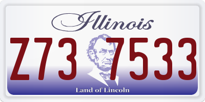 IL license plate Z737533
