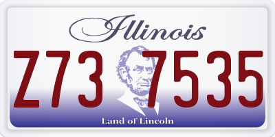 IL license plate Z737535