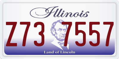 IL license plate Z737557