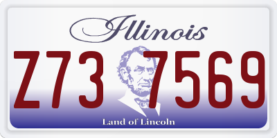 IL license plate Z737569